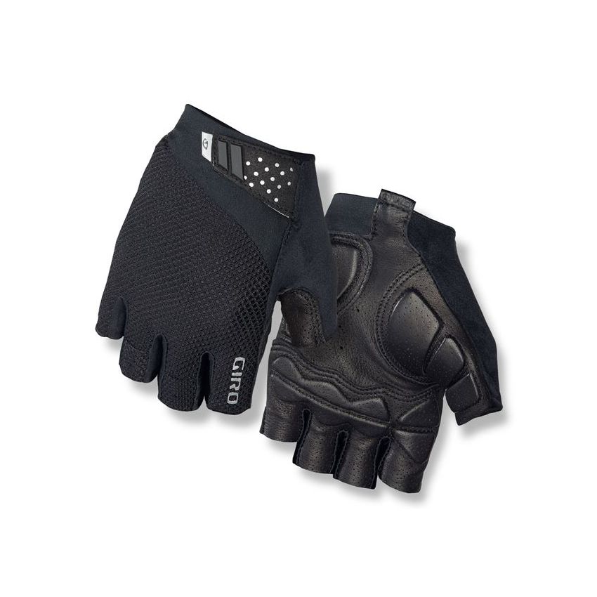 Rękawiczki męskie GIRO MONACO II GEL krótki palec black roz. S (obwód dłoni 178-203 mm / dł. dłoni 175-180 mm) (NEW) 