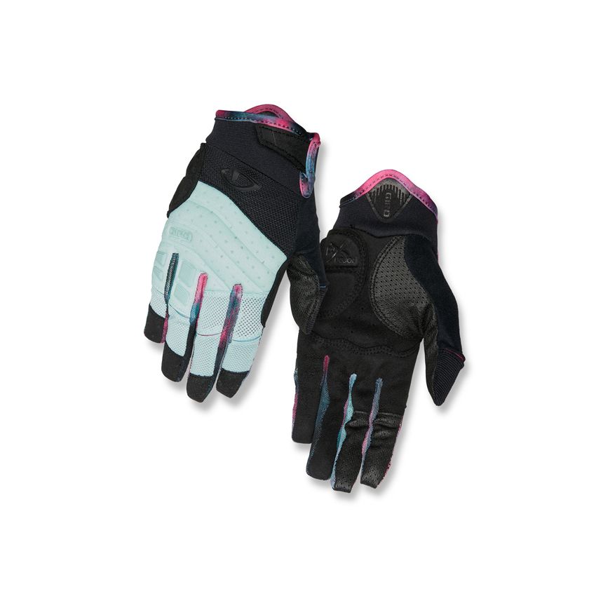 Rękawiczki damskie GIRO XENA długi palec mint tie-dye roz. S (obwód dłoni 155-169 mm / dł. dłoni 160-169 mm) (NEW) 