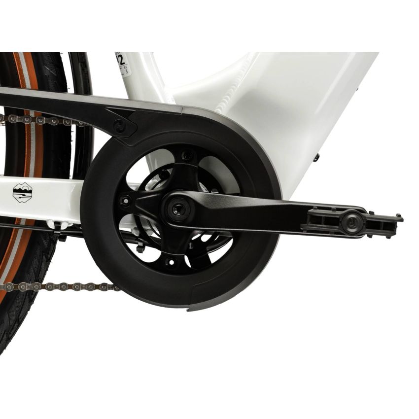 Rower KROSS Trans Hybrid 1.0 Perłowy
