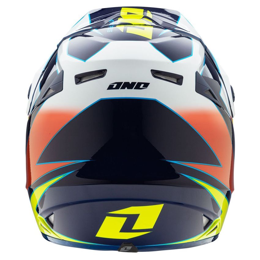 ONE INDUSTRIES ATOM XWING HELMET WHT/NAV/CHAR M 