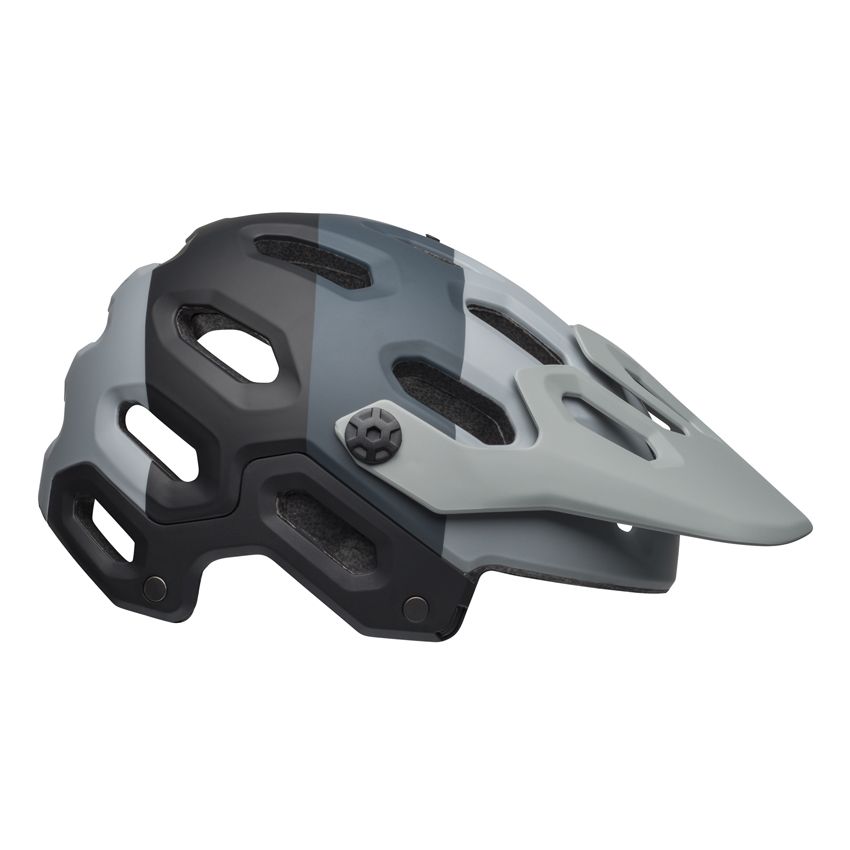BELL SUPER 3 downdraft matte gray gunmetal kask-L