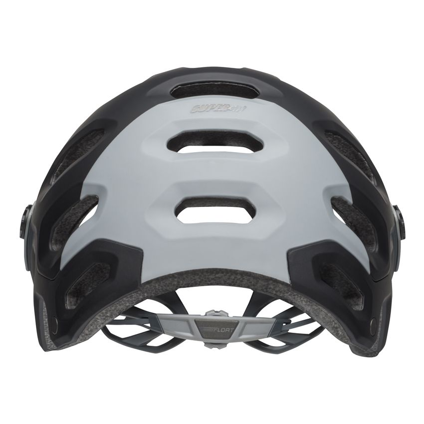 BELL SUPER 3 downdraft matte gray gunmetal kask-M