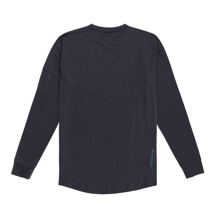 Koszulka TLD Ruckus LS Ride Tee Burn Out Carbon