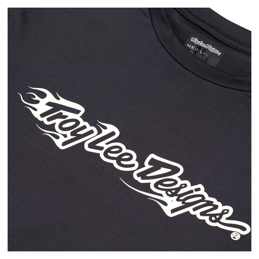 Koszulka TLD Ruckus LS Ride Tee Burn Out Carbon