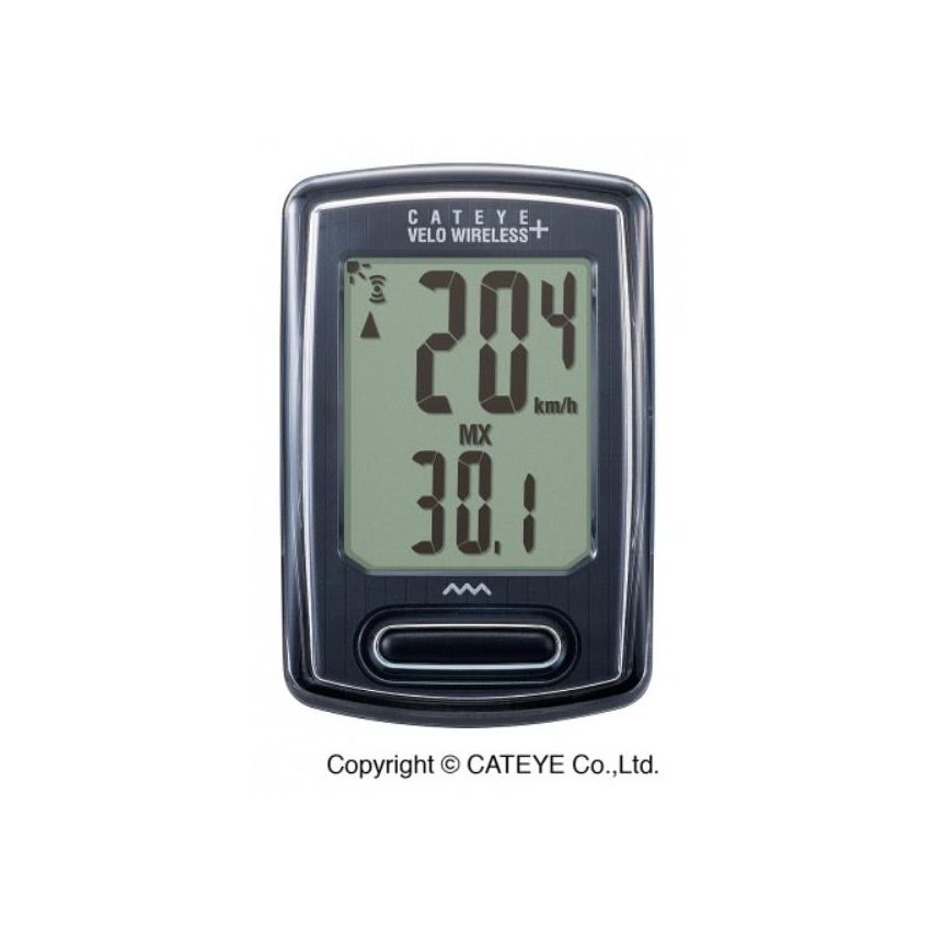  Licznik rowerowy Cateye VELO WIRELESS+ CC-VT235W czarny 