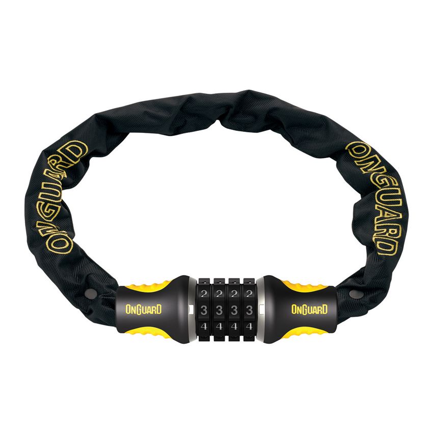 Zapięcie rowerowe ONGUARD MASTIFF 8022C ŁAŃCUCH 80cm*8mm - SZYFR 