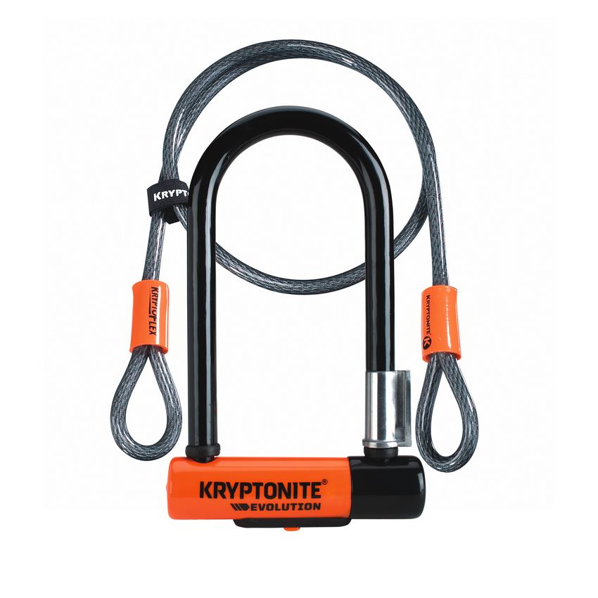 KRYPTONITE ZAPIĘCIE U-LOCK KRYPTONITE EVOLUTION MINI-7 (LINKA W ZESTAWIE) 8,3CM X 17,8CM 