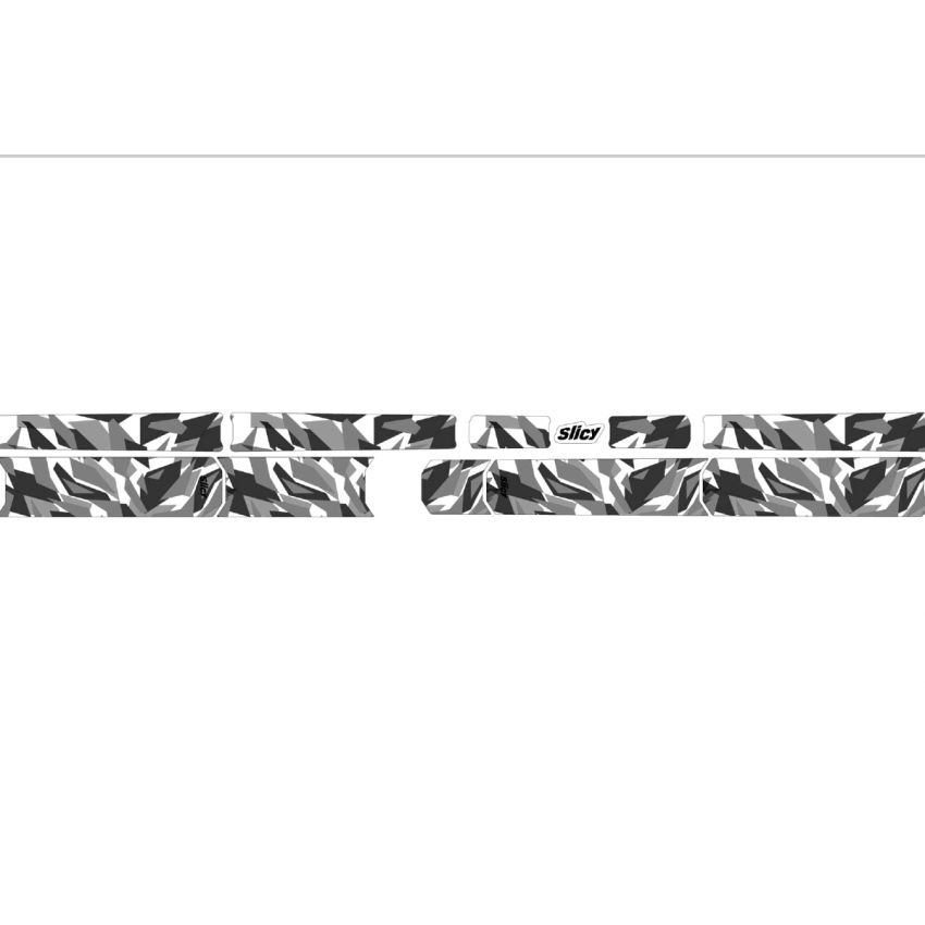 Folia ochronna SLICY - SUBLIMISTICK COLOR - CAMO BLACK GLOSSY