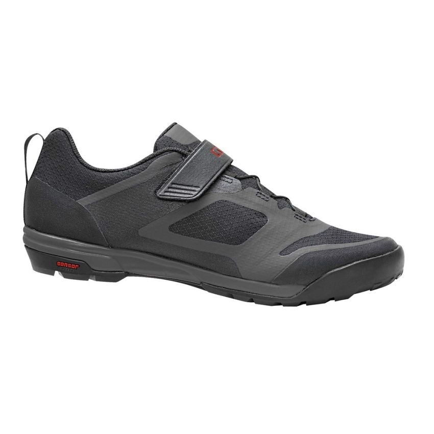Buty męskie GIRO VENTANA FASTLACE black dark shadow roz.46 (WYPRZEDAŻ -40%)