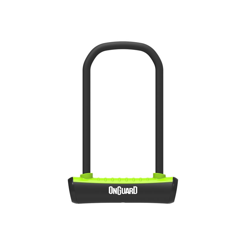Zapięcie rowerowe ONGUARD NEON 8153GR U-LOCK - 115mm 230mm - uchwyt + 2 x Klucze zielone (NEW) 