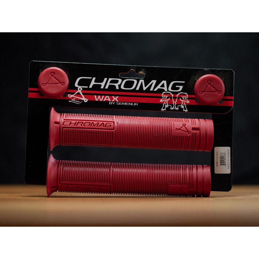 Gripy CHROMAG Wax czerwony