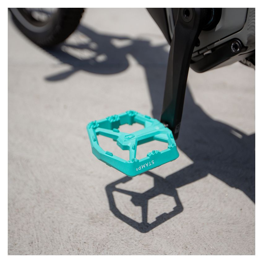 Pedały CRANK BROTHERS Stamp 0 Turquoise