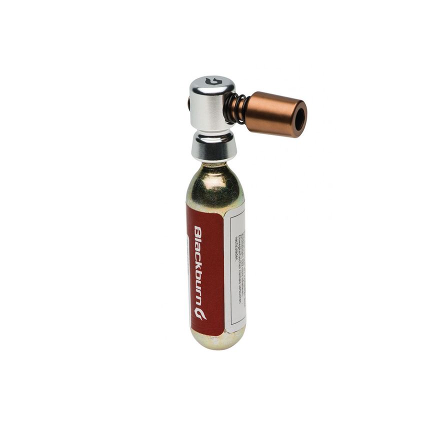 Pompka ręczna BLACKBURN WAYSIDE CO2 + 1x nabój gazowy 16g srebrny (NEW) 