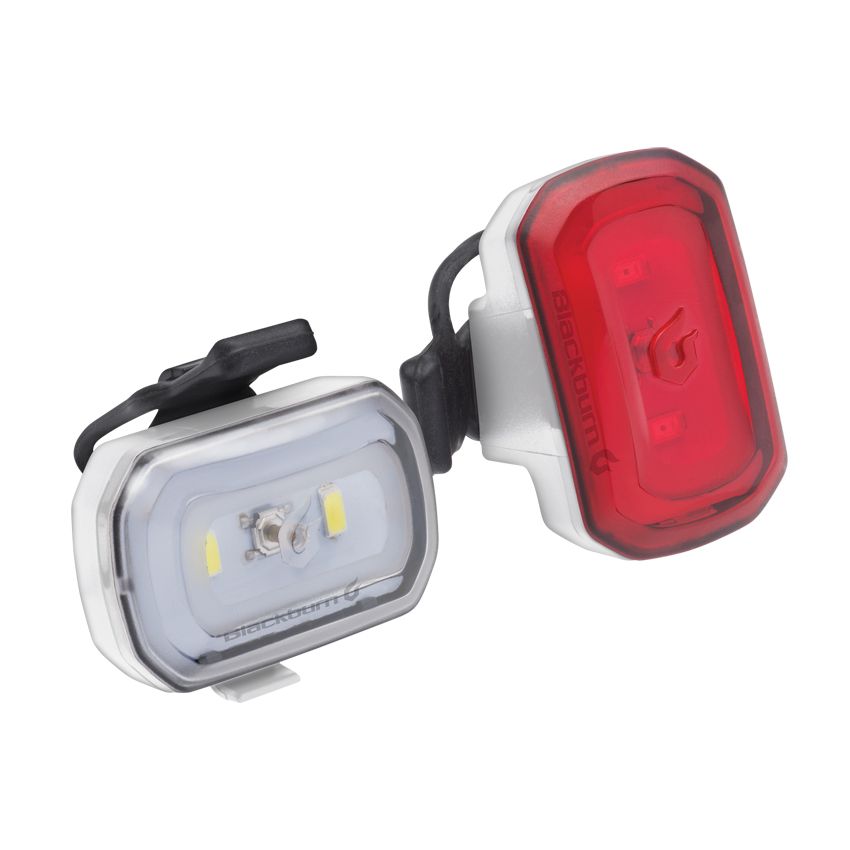 Zestaw lampki BLACKBURN CLICK USB przód 60 lumenów, CLICK USB tył 20 lumenów białe (NEW) 