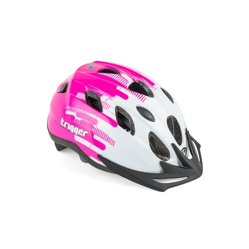 Kask AUTHOR TRIGGER biało-różowy 52-56 