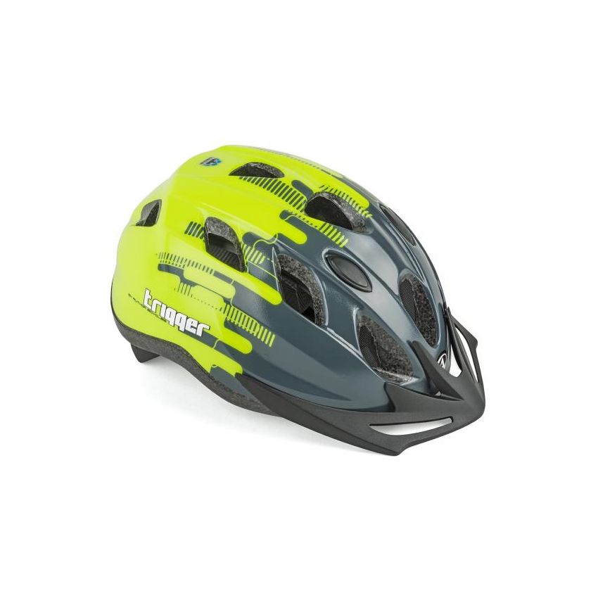  Kask AUTHOR TRIGGER szaro-żółty 54-58 
