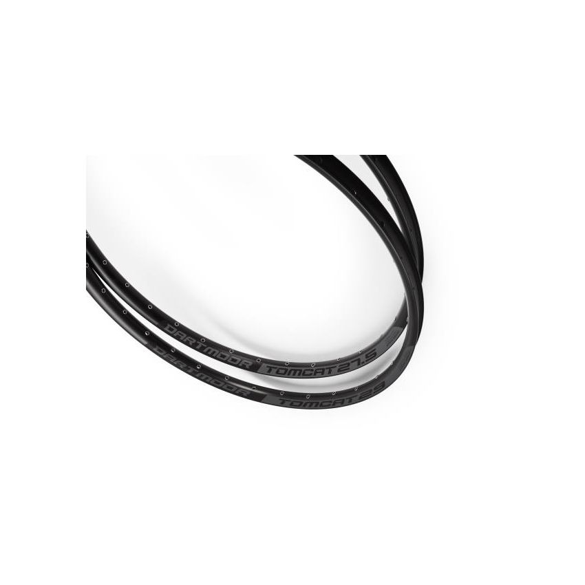  Obręcz Tomcat 27.5", 32 otwory, tubeless ready, czarna anodowana 