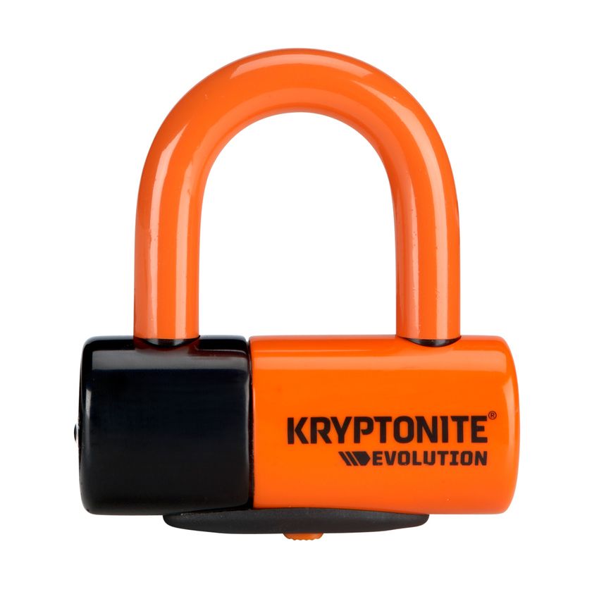 KRYPTONITE BLOKADA TARCZY HAMULCOWEJ KRYPTONITE EVOLUTION DISC LOCK PREMIUM PACK ORANGE 