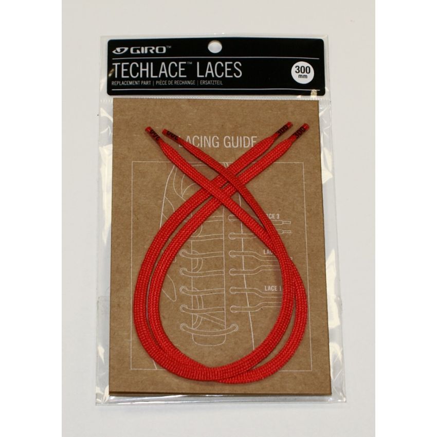 Sznurówki GIRO TECHLACE LACES bright red 325mm