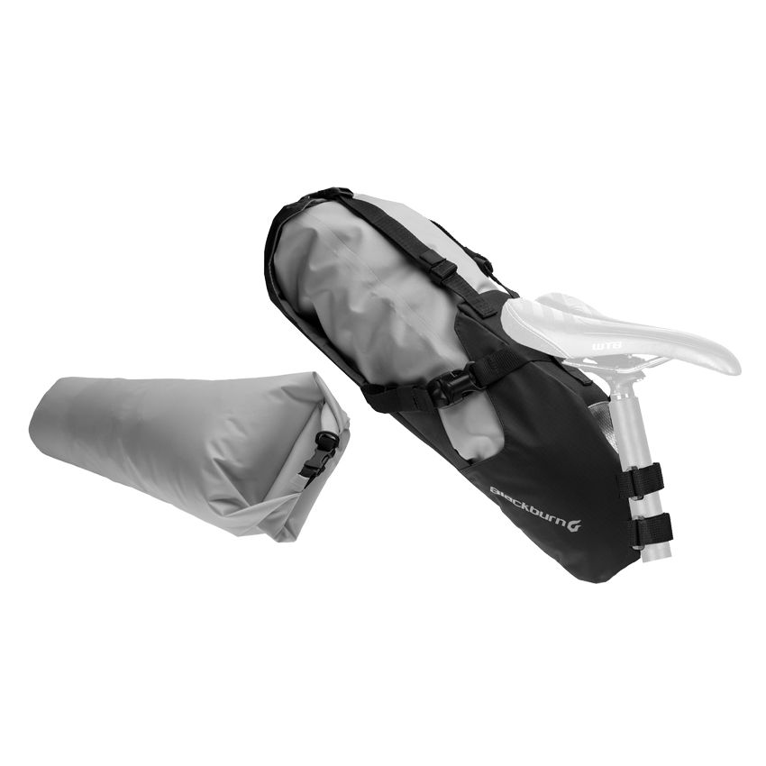 Torba pod siodło BLACKBURN OUTPOST SEAT PACK 10,5l z workiem wodoodpornym czarna (NEW) 