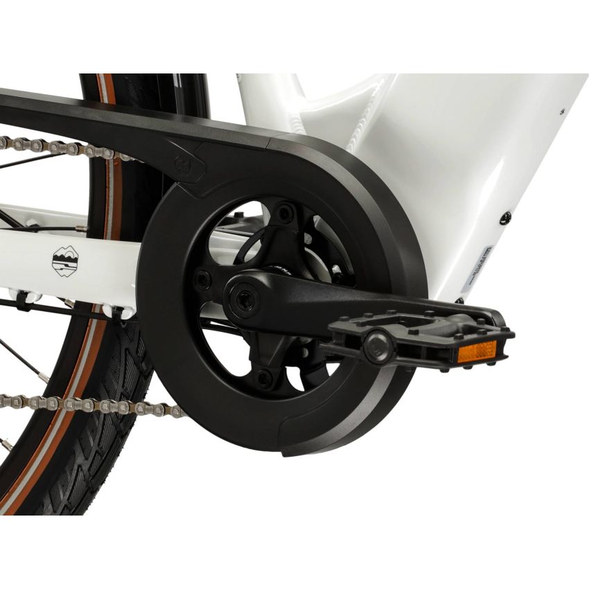 Rower KROSS Trans Hybrid 1.0 Perłowy