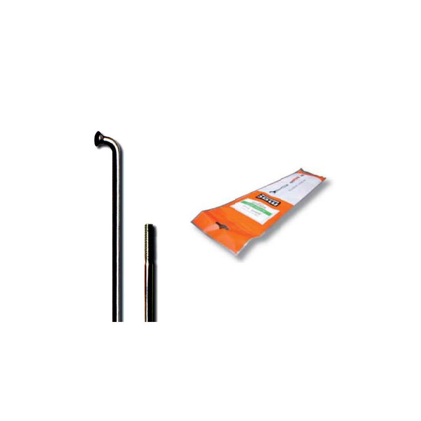 Szprychy CNSPOKE 134T 2.3-2.3-2.0 stal nierdzewna 298mm czarne 72szt. 