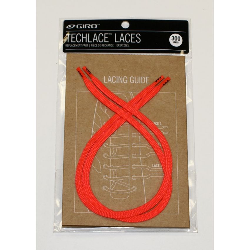 Sznurówki GIRO TECHLACE LACES vermillion 330mm