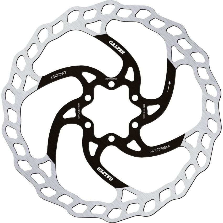 Tarcza hamulcowa GALFER E-Bike 180mm 