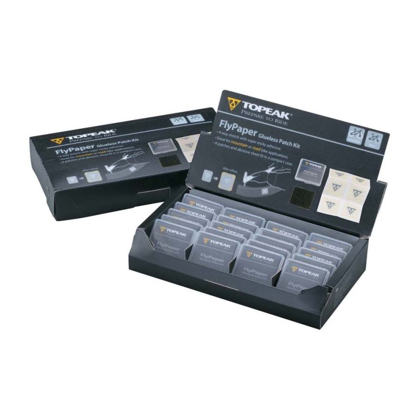 TOPEAK łatki samoprzylepne flypaper glueless patch kit 