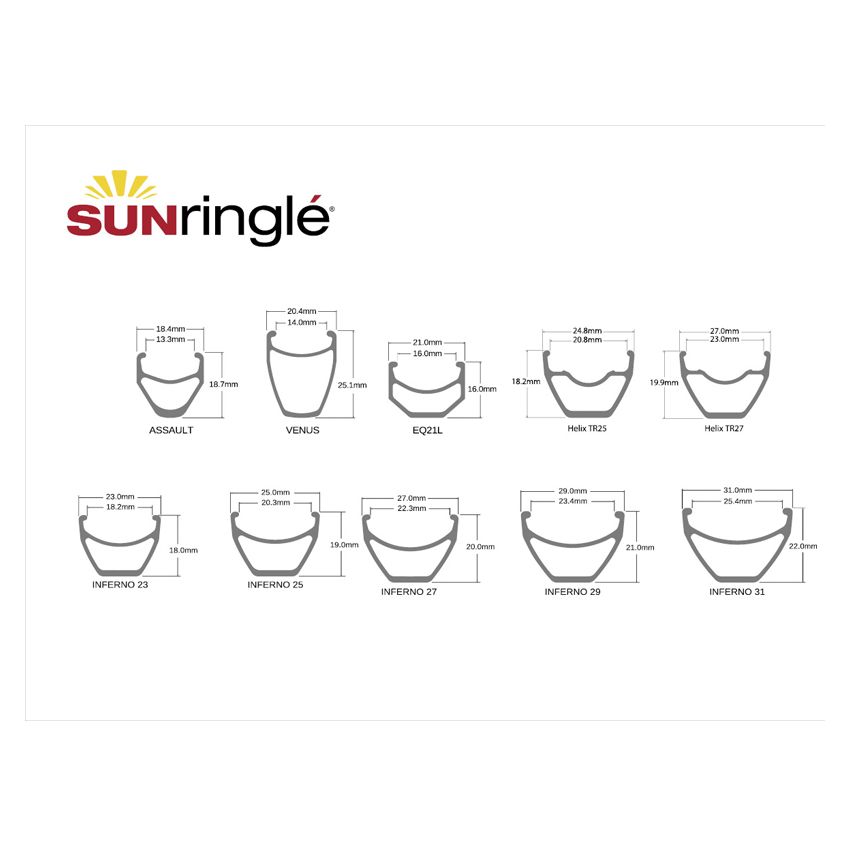 Sun Ringle 2016 Inferno 27 obręcz 26