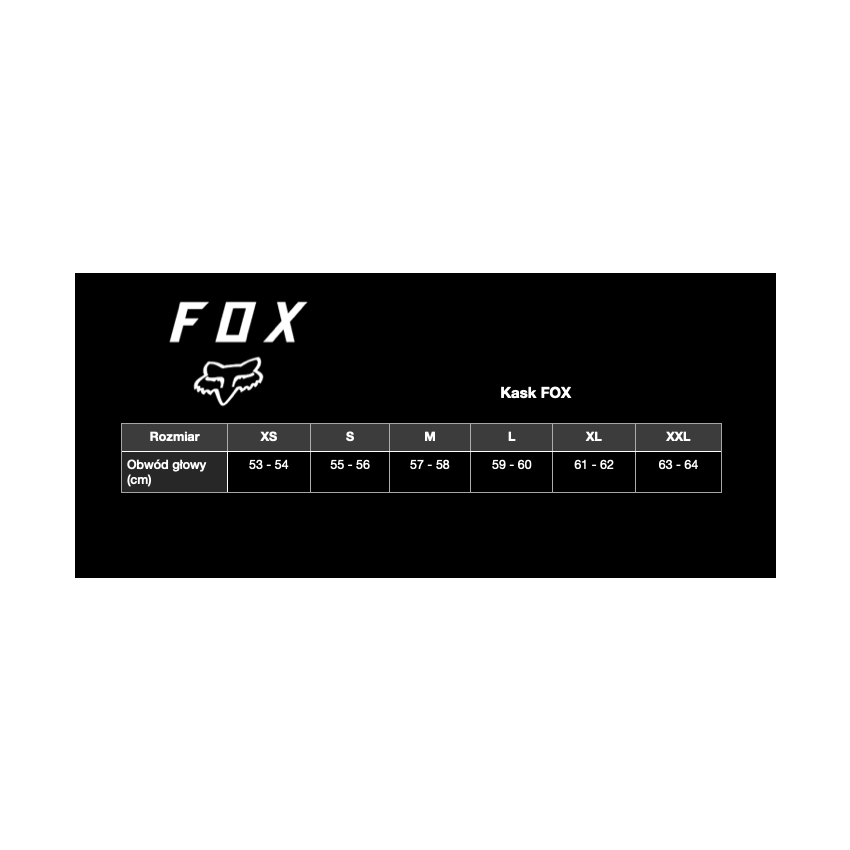 Kask FOX Rampage black
