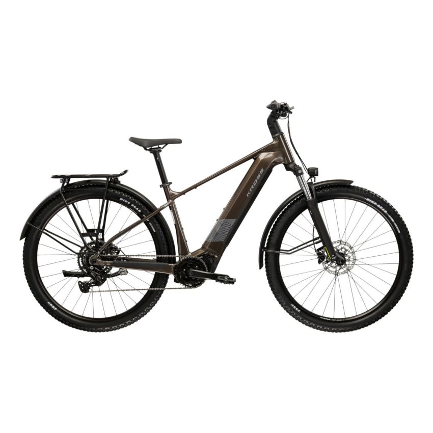 Rower KROSS Influx Hybrid Suv 1.0 820 Brązowy/Srebrny