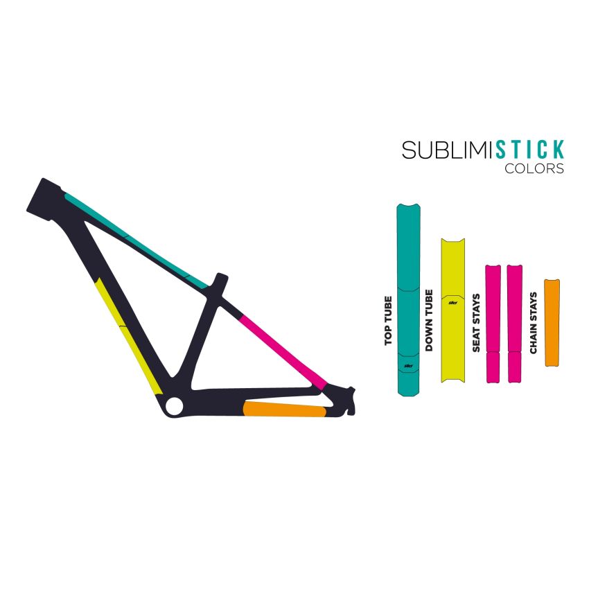 Folia ochronna SLICY - SUBLIMISTICK COLOR - TROPICAL MATT