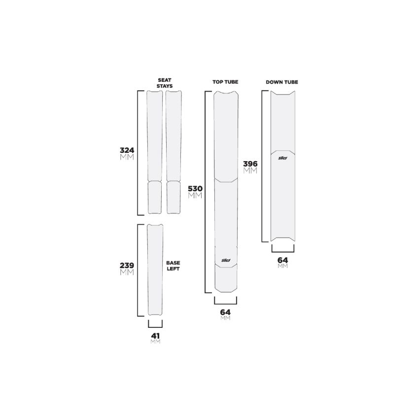 Folia ochronna SLICY - SUBLIMISTICK COLOR - BLACK FOREST GLOSSY
