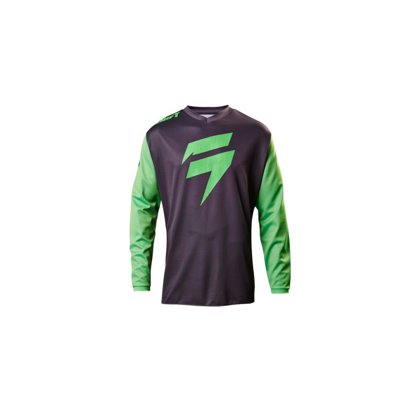 Shift Whit3 N-S green L jersey #promo