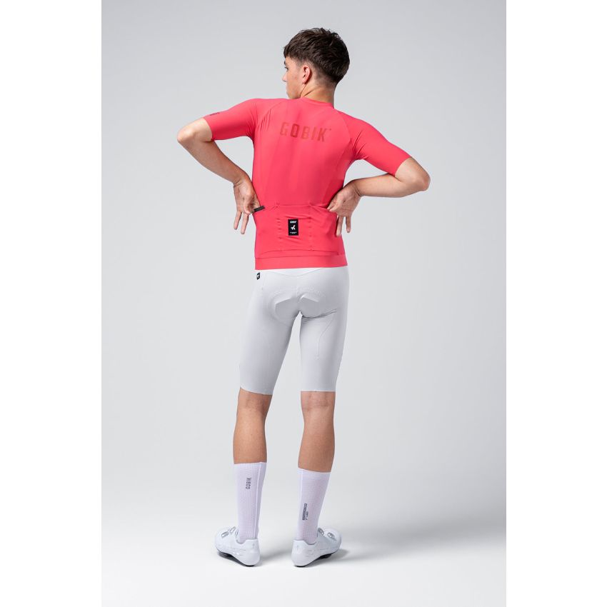 Koszulka kolarska GOBIK CX Solid Cerise