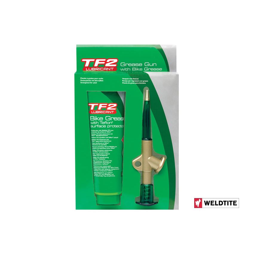 WELDTITE TF2 grease GUN & BIKE grease TEFLON + pistolet 125ml 