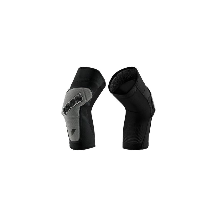 Ochraniacze na kolana 100% RIDECAMP Knee Guard Black Grey - S