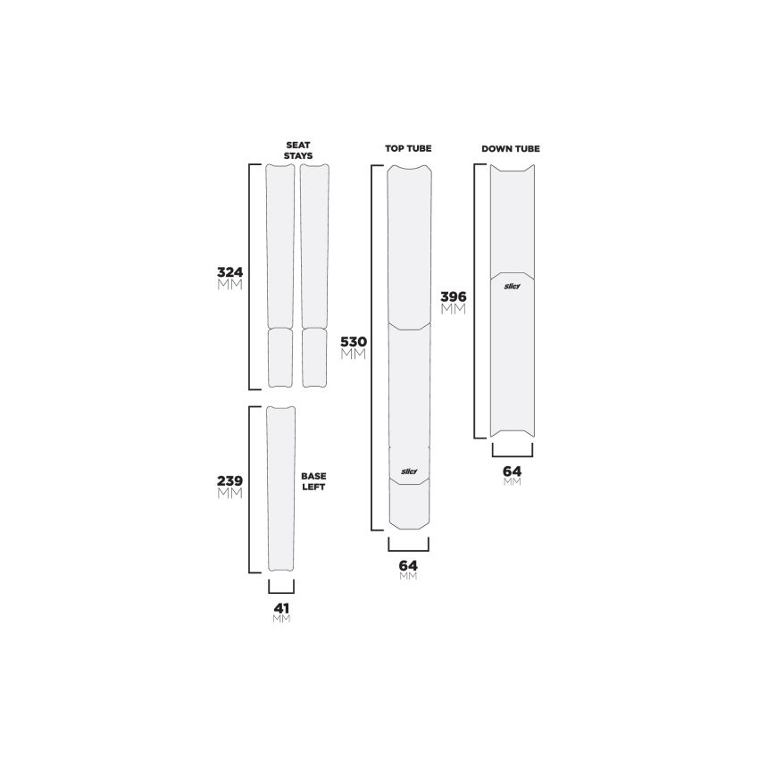 Folia ochronna SLICY - SUBLIMISTICK COLOR - TATOO MATT