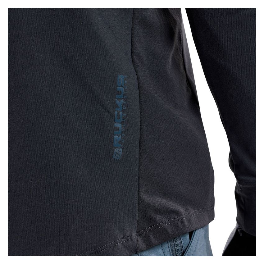 Koszulka TLD Ruckus LS Ride Tee Burn Out Carbon