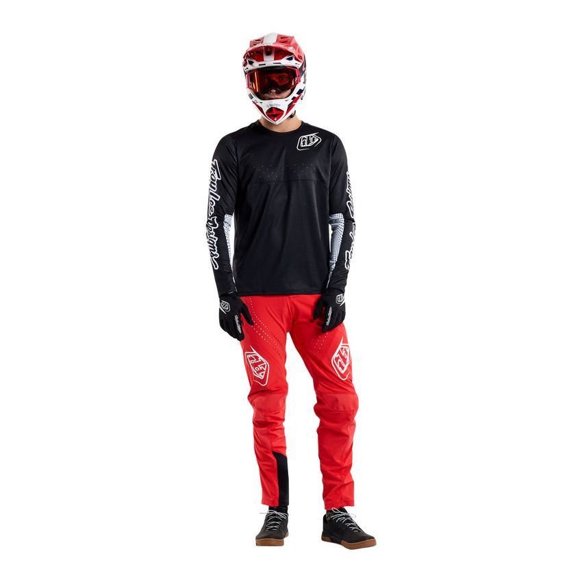 Jersey TLD Sprint LS Mono Black