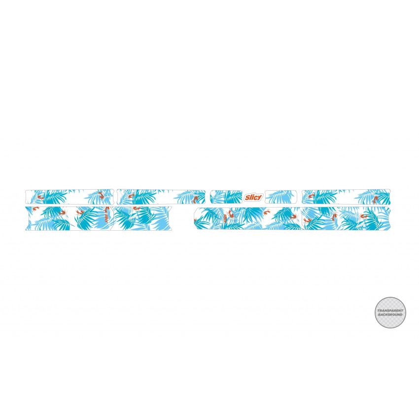 Folia ochronna SLICY - SUBLIMISTICK COLOR - TROPICAL MATT