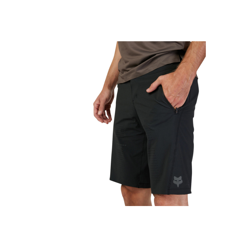 Spodenki Rowerowe Fox Flexair W/ Liner Black