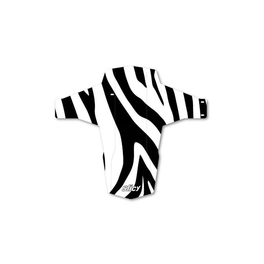 Błotnik przedni SLICY Enduro - DH ULTIMATE MUDGUARD - ZEBRA