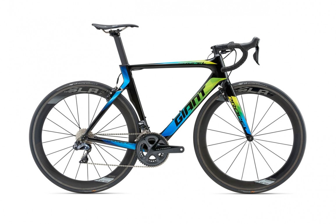 GIANT Propel Advanced Pro 0 Carbon Black Green