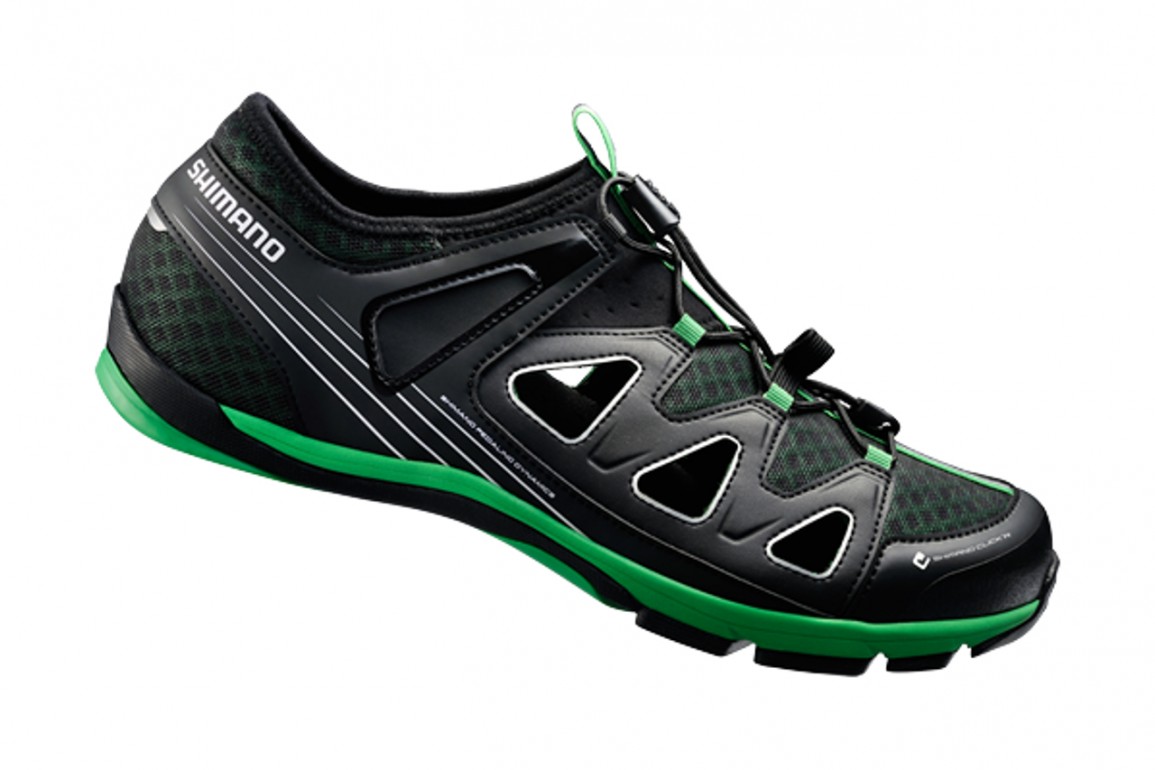 SHIMANO Buty SHCT46LG Black/Green