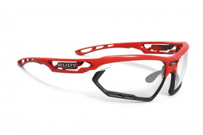 RUDY PROJECT okulary Fotonyk Fire red gloss / Bumpres Black - ImpactX 2 Black