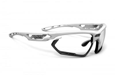 RUDY PROJECT okulary FOTONYK WHITE GLOSS / BUMPRES BLACK - IMPACTX PHOTOCHROMIC 2 BLACK