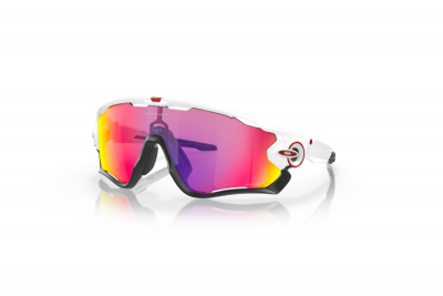 Okulary OAKLEY Jawbreaker Polished White/Prizm Road 