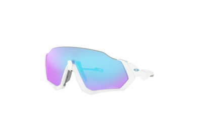 Okulary OAKLEY Flight Jacket Matte White/Prizm Sapphire